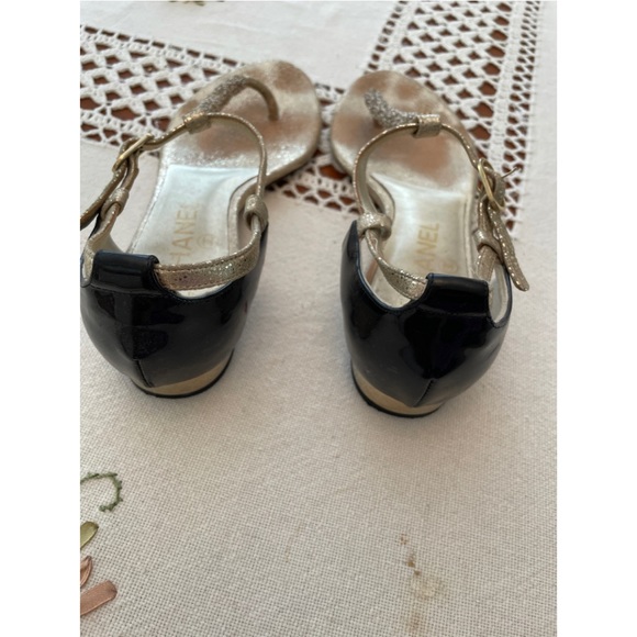 COPY - 🖤 Chanel cc logos sandals size 36.5 - Picture 6 of 6